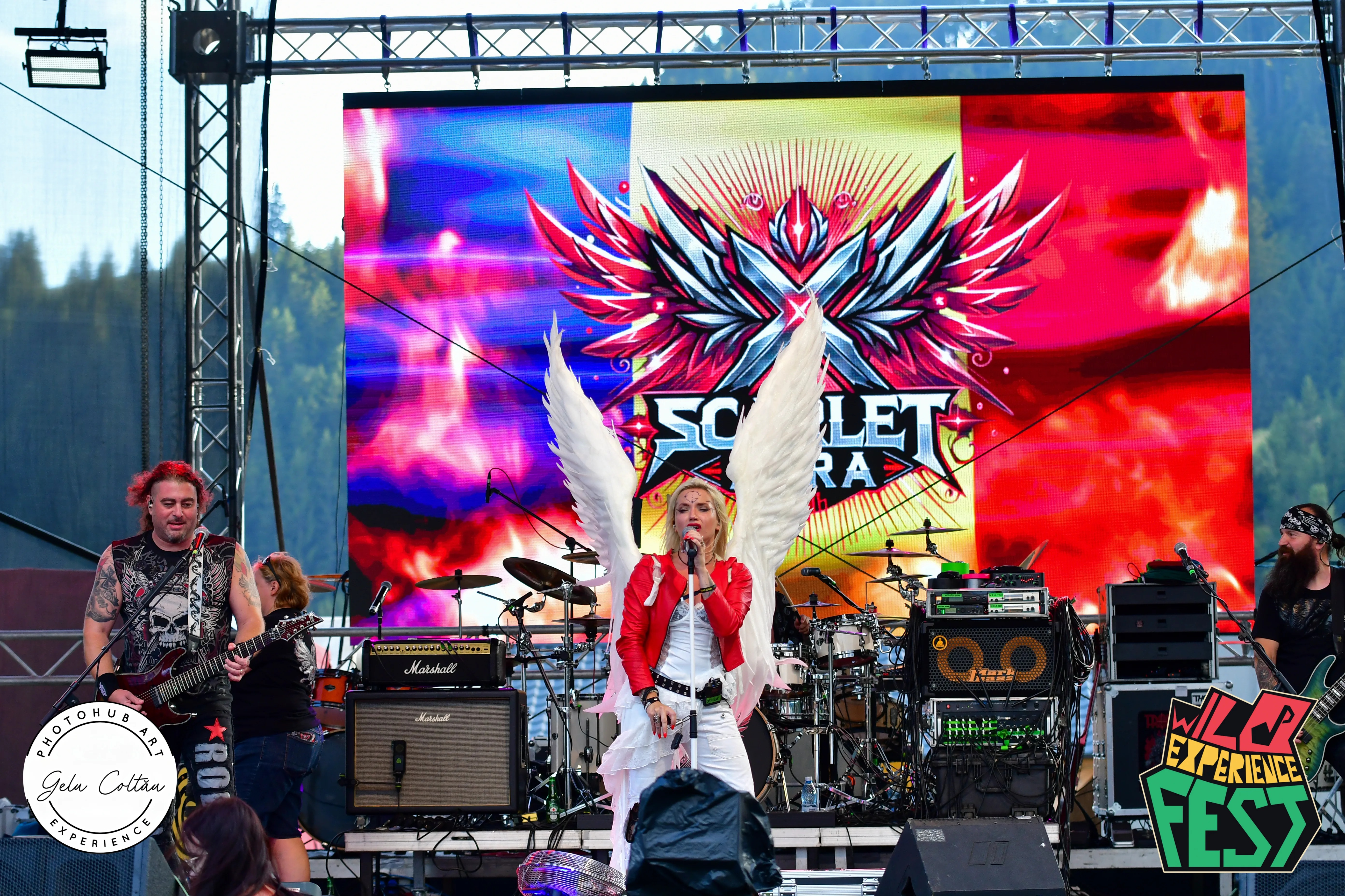 The Wings Moment on stage